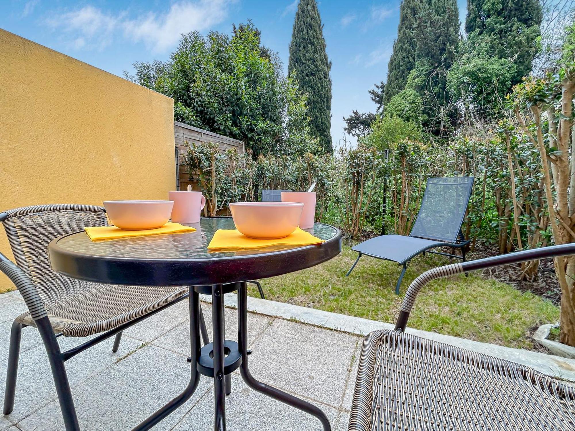 Vivez Lunel-Clim-Wifi Fibre-Parking Prive-Patio T2 Люнель Экстерьер фото
