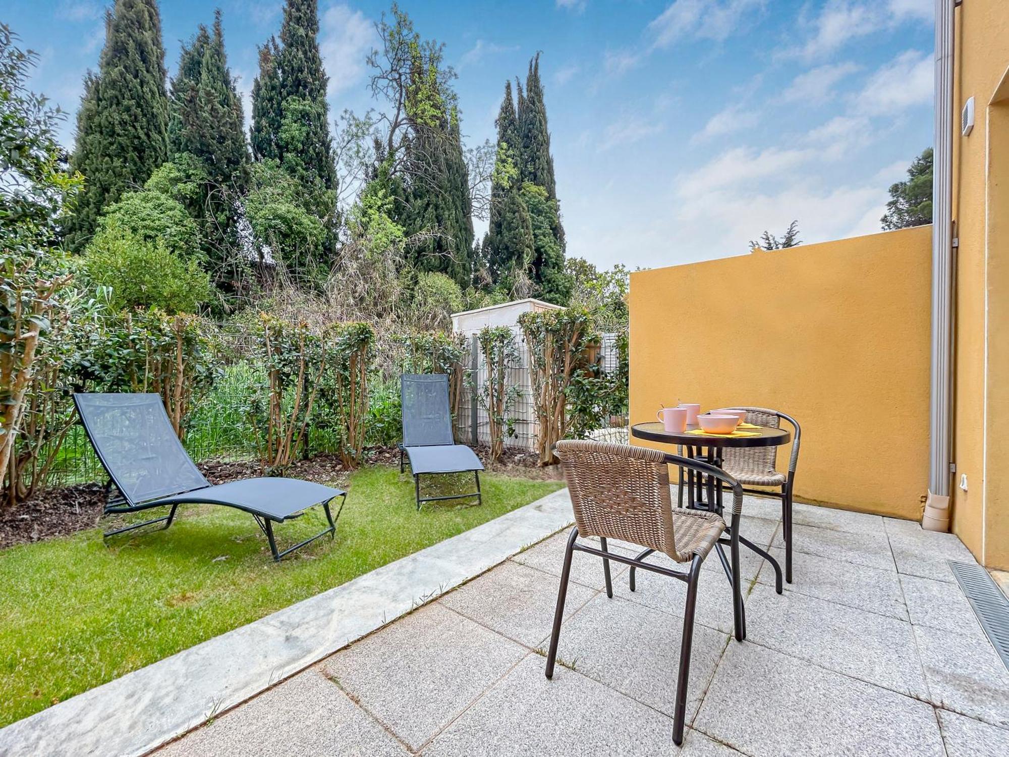 Vivez Lunel-Clim-Wifi Fibre-Parking Prive-Patio T2 Люнель Экстерьер фото